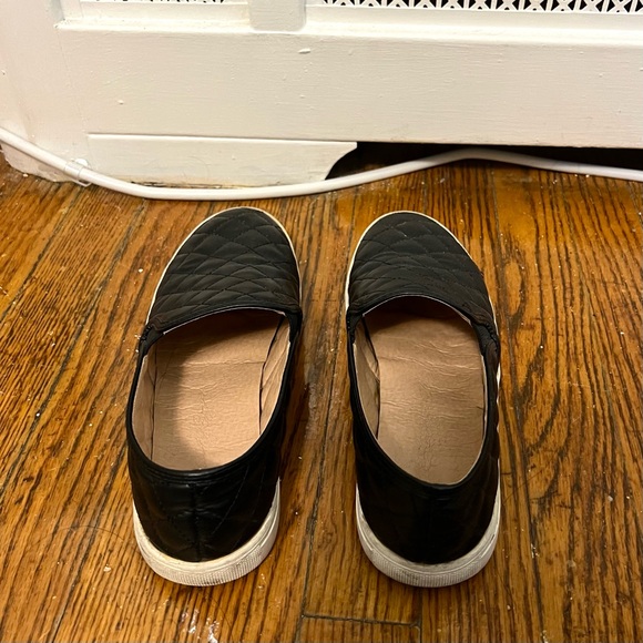 Ecentrcq Black slip on sneaker loafer quilted pattern slippers loafers sneakers - Picture 4 of 7